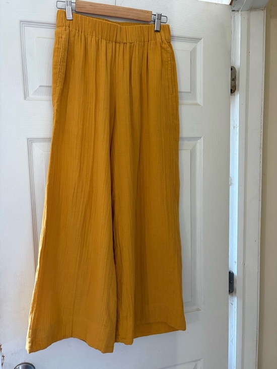 Pact Pants - Pact Elastic Waist Wide-Leg